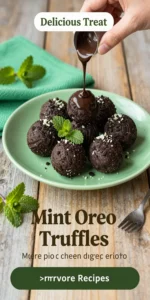 Mint Oreo Truffles