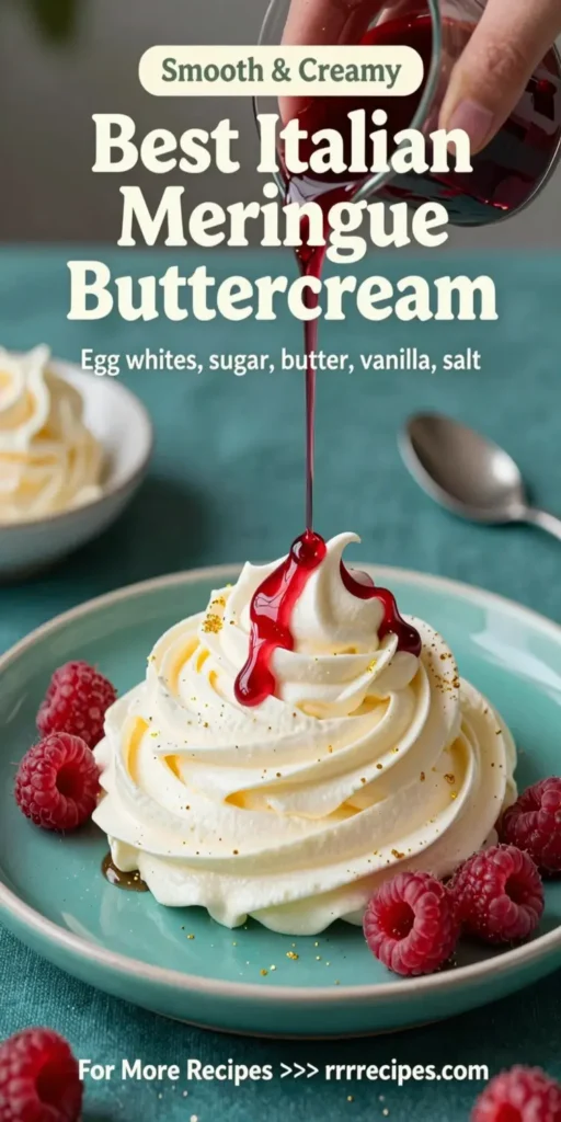 Best Italian Meringue Buttercream