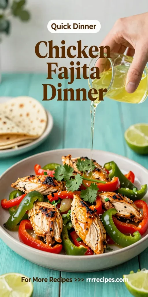 Chicken Fajita Dinner