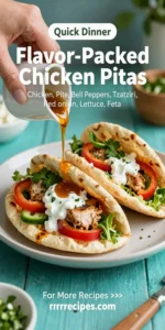 Flavor-Packed Chicken Pitas