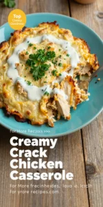 Creamy Crack Chicken Casserole