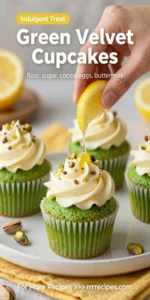 Green Velvet Cupcakes