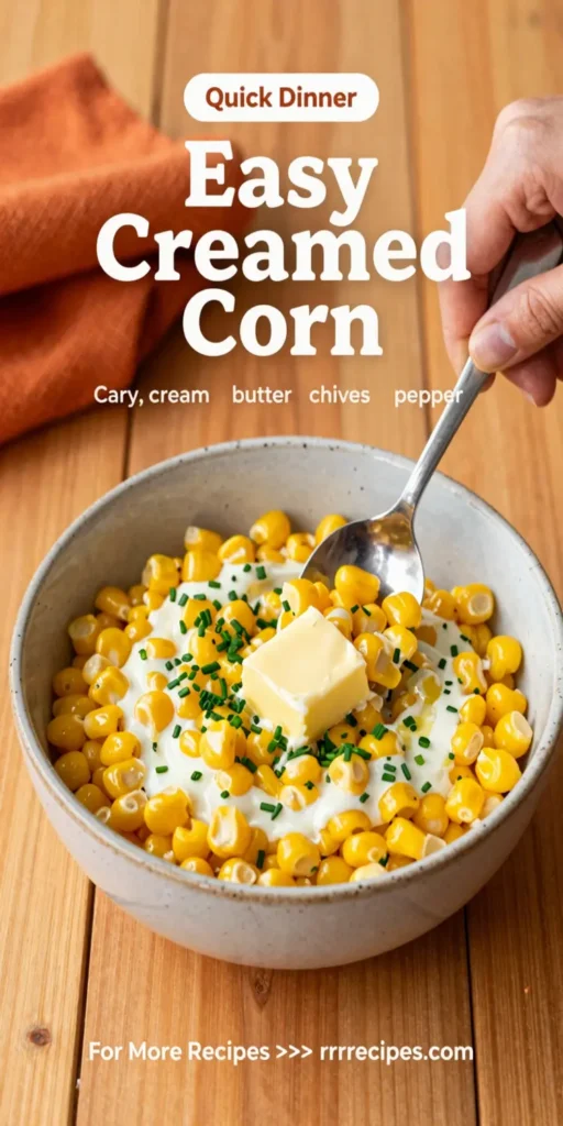 Easy Creamed Corn