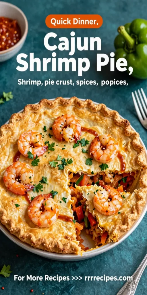 Cajun Shrimp Pie