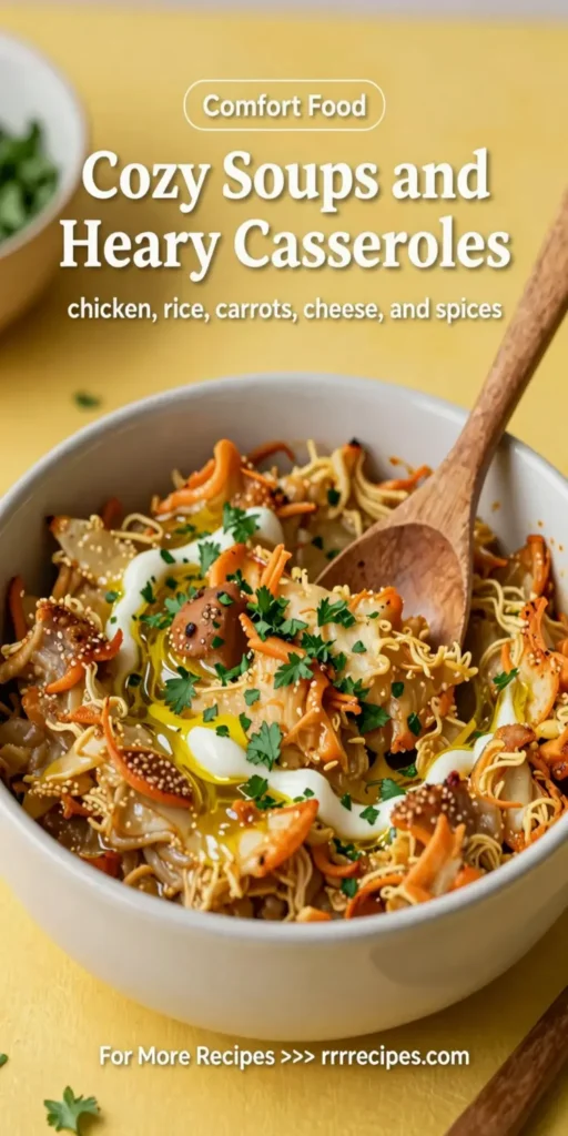 Cozy Soups and Hearty Casseroles