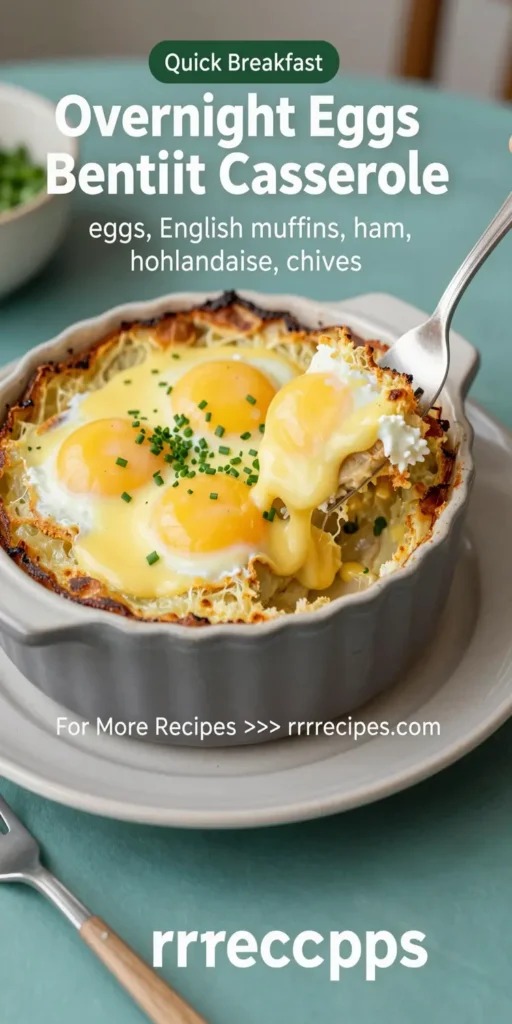 Overnight Eggs Benedict Casserole
