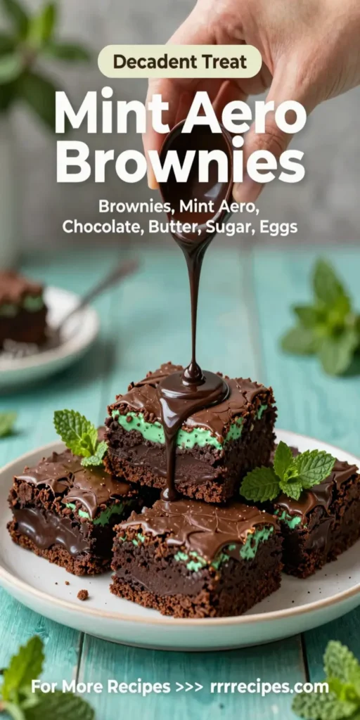 Mint Aero Brownies