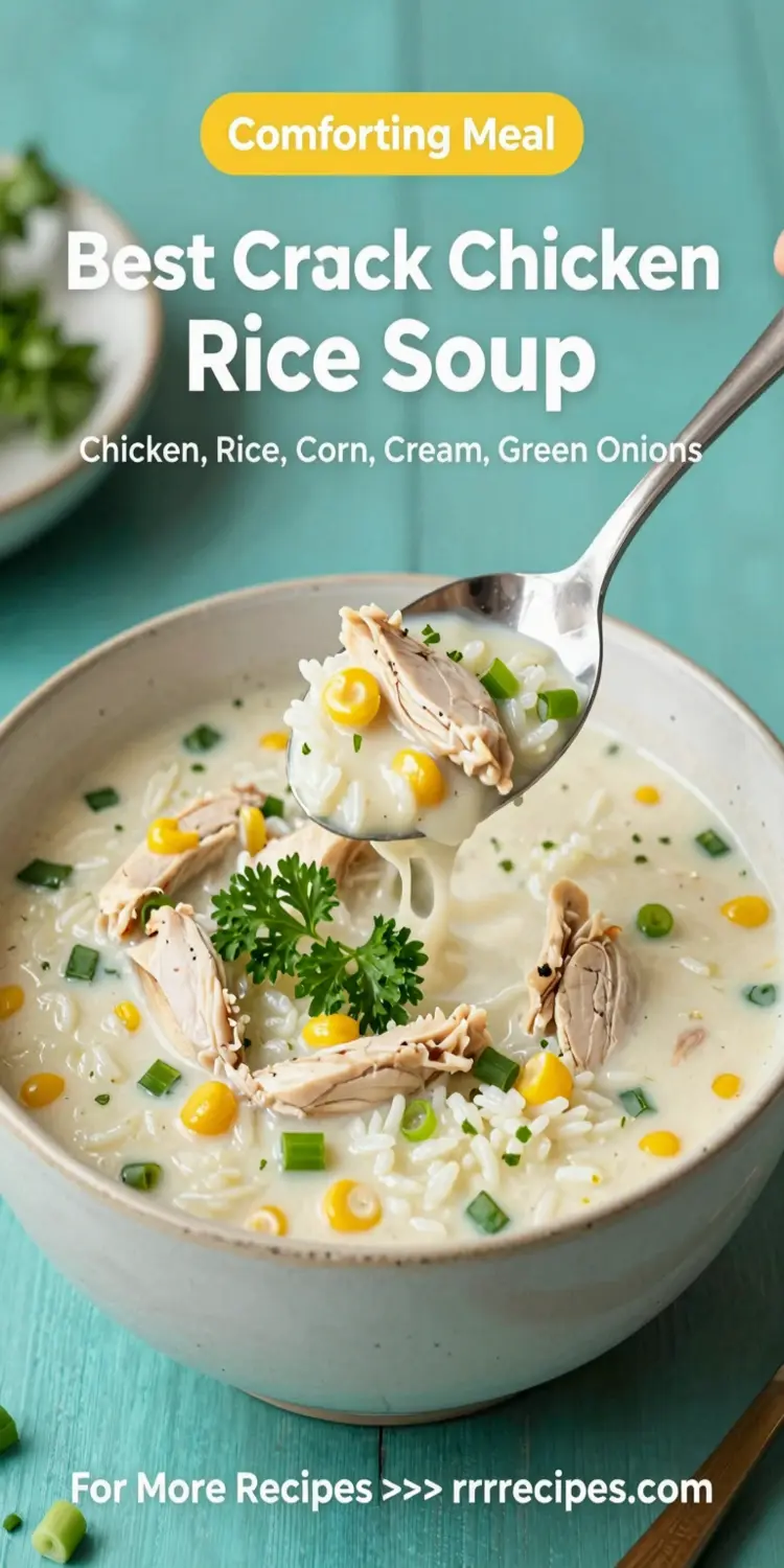 Best Crack Chicken Rice Soup