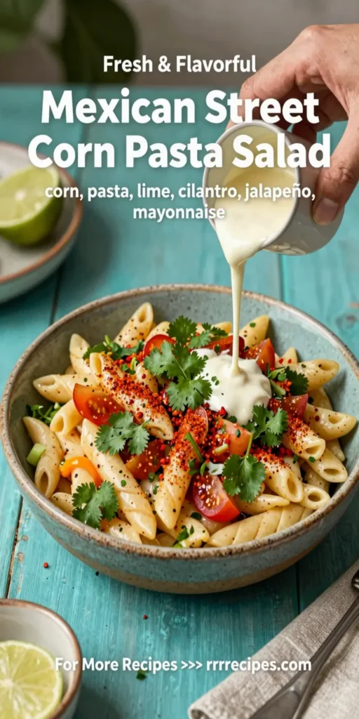 Mexican Street Corn Pasta Salad