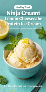 Ninja Creami Lemon Cheesecake Protein Ice Cream