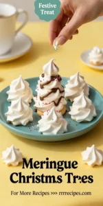 Meringue Christmas Trees
