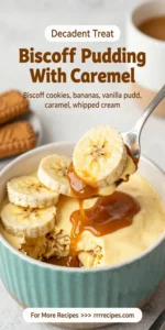 Biscoff Banana Pudding With Caramel Cookie Flavor