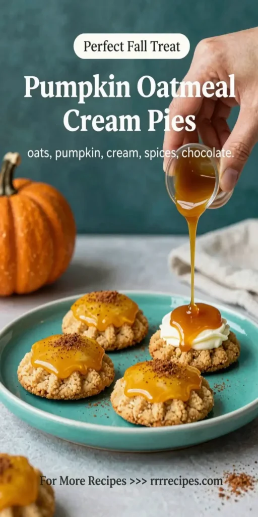Pumpkin Oatmeal Cream Pies