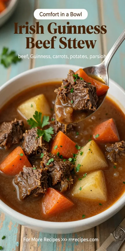 Irish Guinness Beef Stew