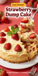 Strawberry Dump Cake