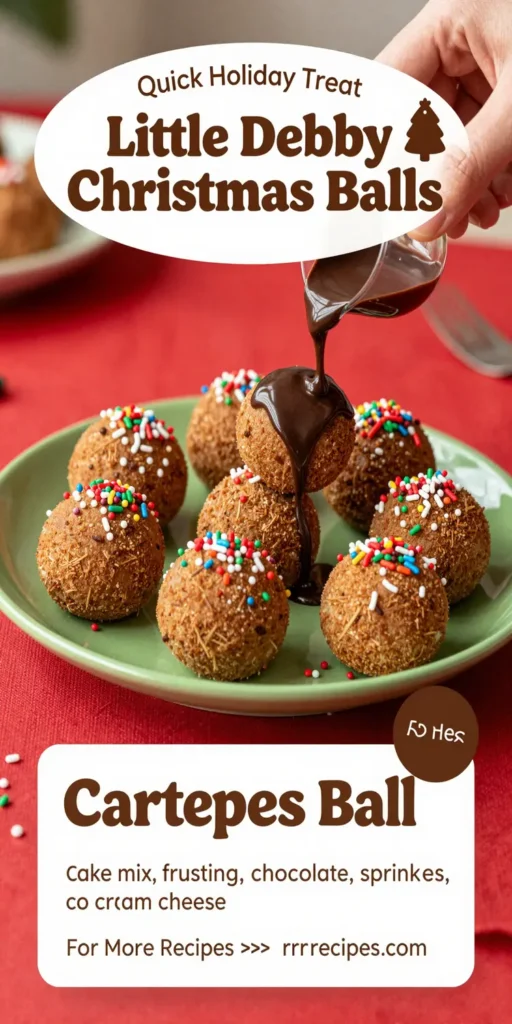 Little Debbie Christmas Tree Cake Balls