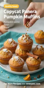 Copycat Panera Pumpkin Muffins
