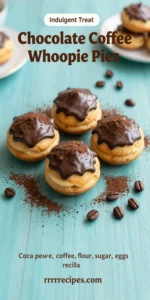 Chocolate Coffee Whoopie Pies