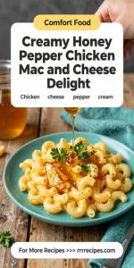Creamy Honey Pepper Chicken Mac and Cheese Delight