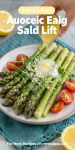 Shaved Asparagus Salad with Lemon Dressing