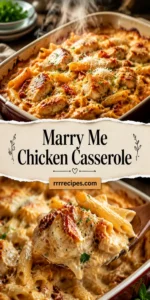 Marry Me Chicken Casserole with Pasta