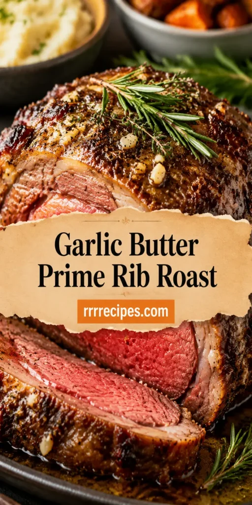Garlic Butter Prime Rib Roast for Special Occasions