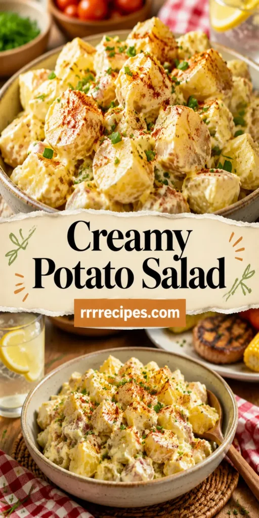 Creamy Potato Salad for Summer BBQ Parties