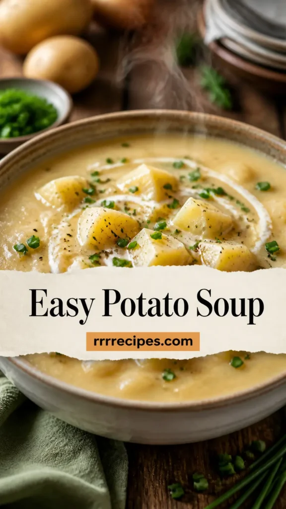 Easy Potato Soup Recipe for Cozy Nights