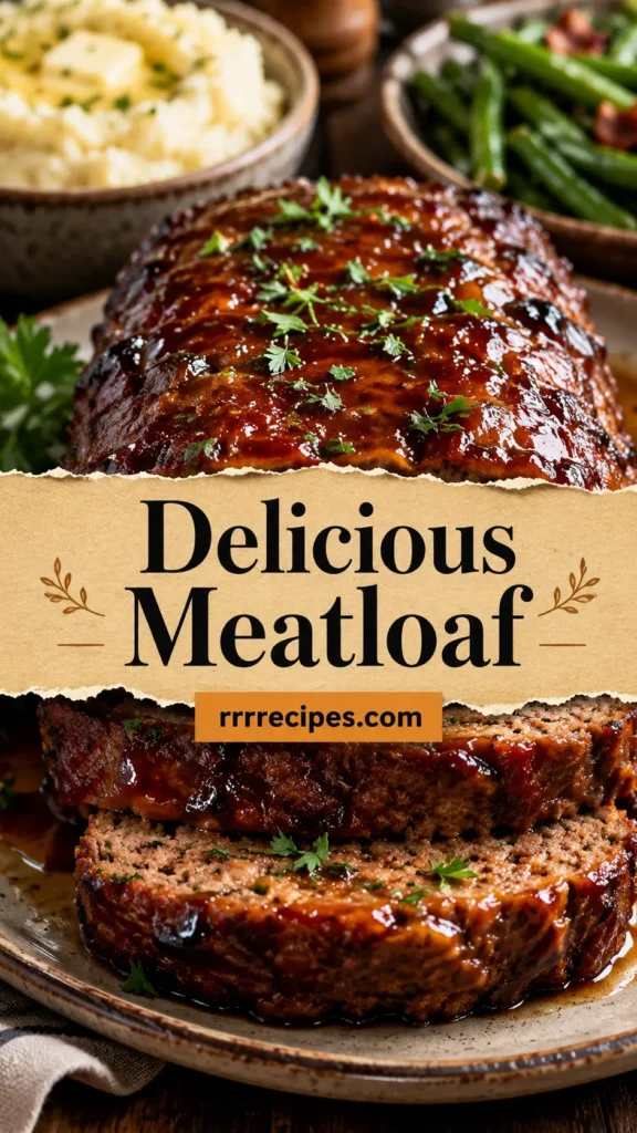 Meatloaf Recipe with Brown Sugar Glaze