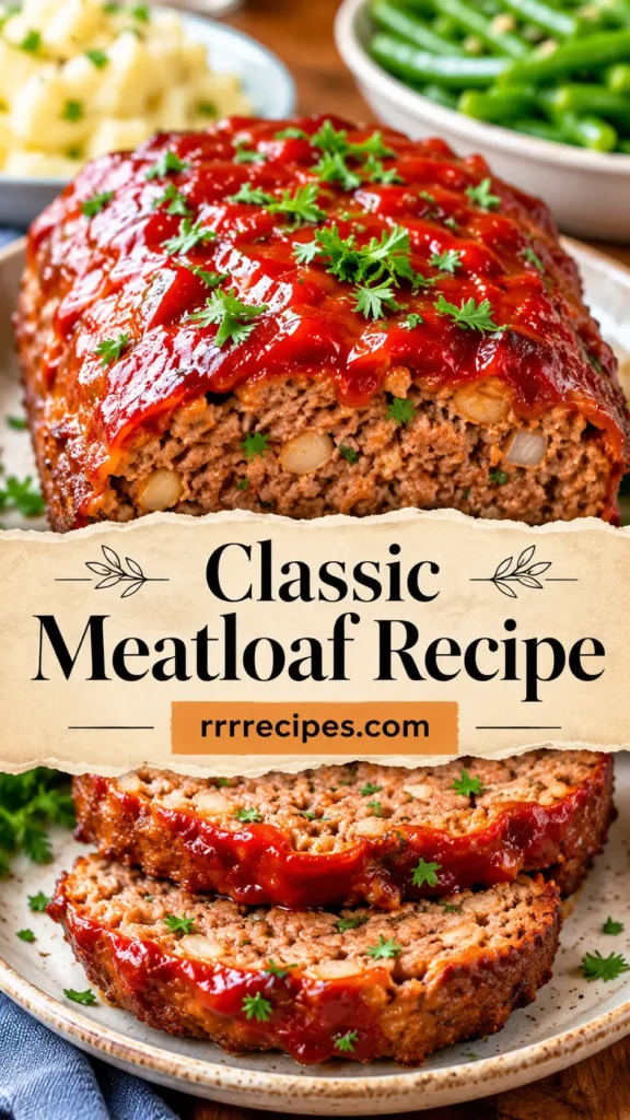Classic Meatloaf Recipe for Sunday Dinner