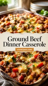 Ground Beef Dinner Casserole for Picky Eaters