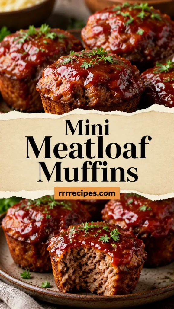 Mini Meatloaf Muffins for Weeknight Meals