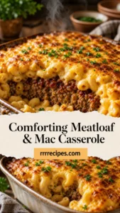 Meatloaf and Mac and Cheese Casserole