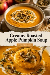 Creamy Roasted Apple Pumpkin Soup