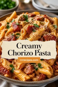 Creamy Chorizo Pasta