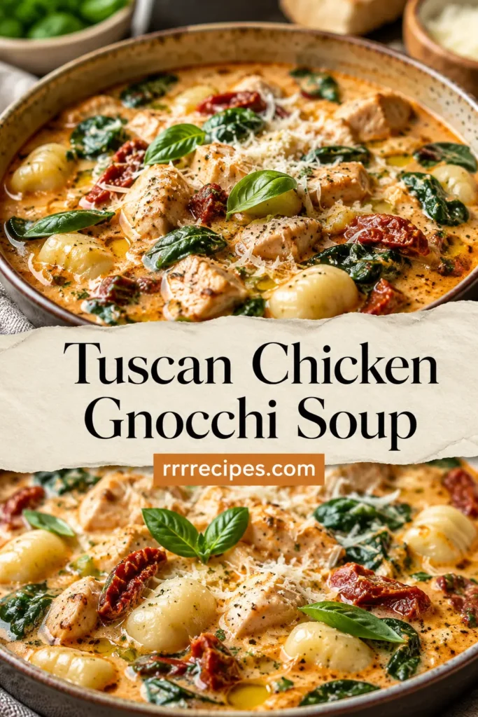 'Marry Me’ Tuscan Chicken Gnocchi Soup