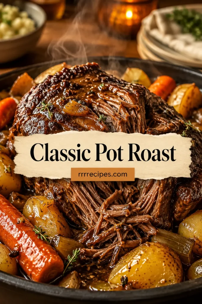 Fall-Apart Classic Pot Roast (Dutch Oven)