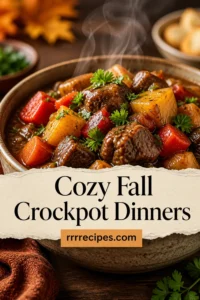 27 Cozy Fall Crockpot Dinners for Effortless Autumn Meals