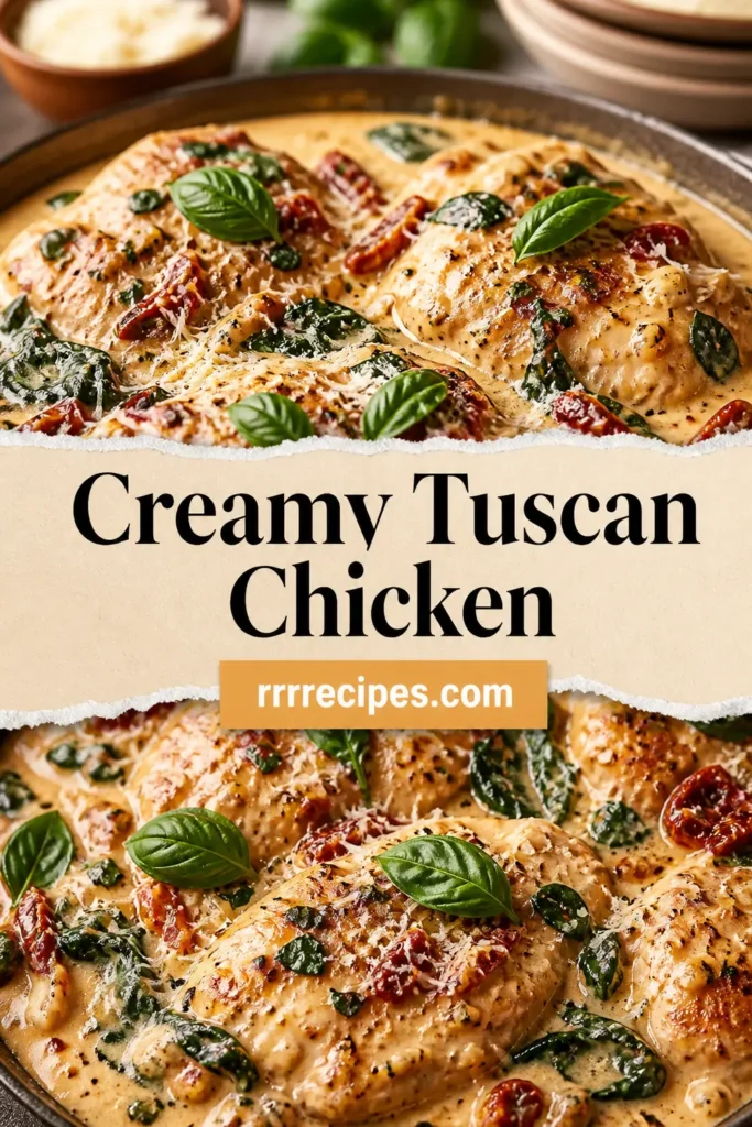 Creamy Tuscan 'Marry Me' Chicken