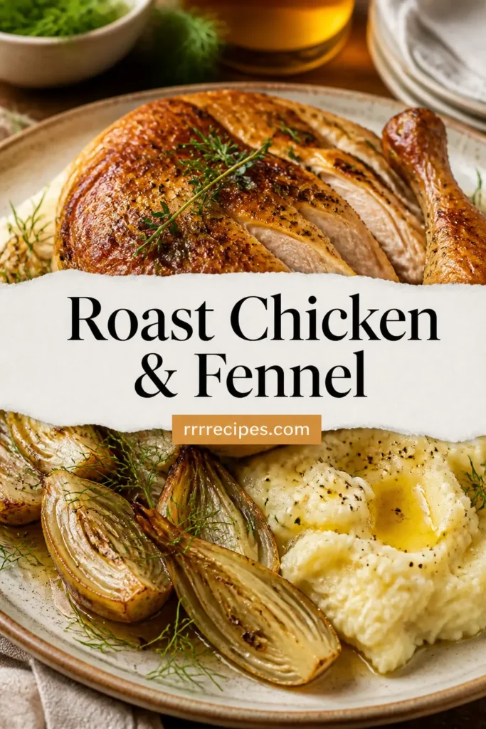 Roast Chicken and Fennel with Mashed Potatoes | Tried and True Recipes