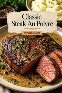 Classic Steak Au Poivre