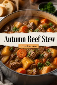 One-Pot Autumn Beef Stew – Cozy Fall Dinner Recipe