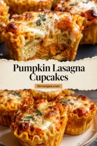 Pumpkin Lasagna Cupcakes