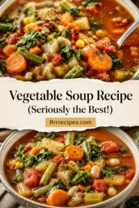 Vegetable Soup Recipe (Seriously the Best!)