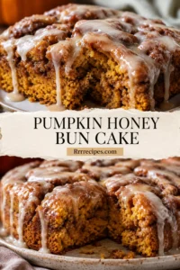 PUMPKIN HONEY BUN CAKE
