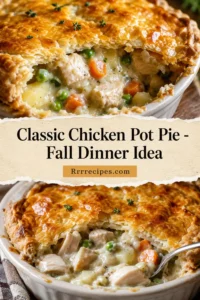 Classic Chicken Pot Pie - Fall Dinner Idea