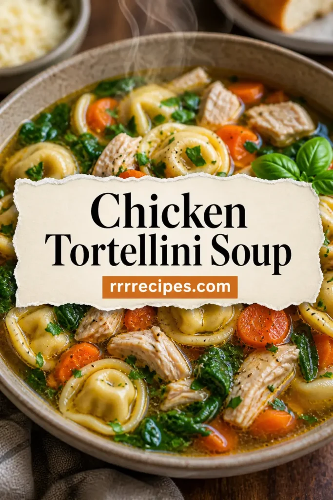 Chicken Tortellini Soup