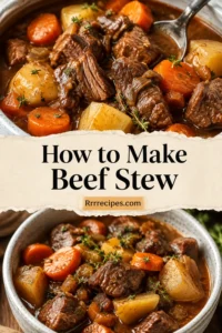 How to Make Beef Stew