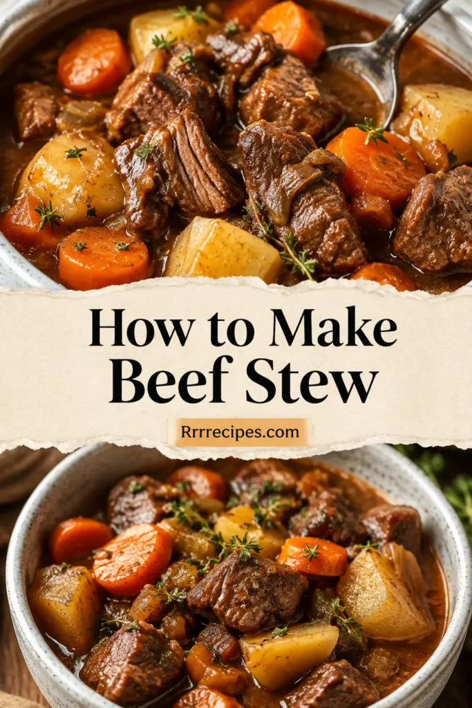 How to Make Beef Stew