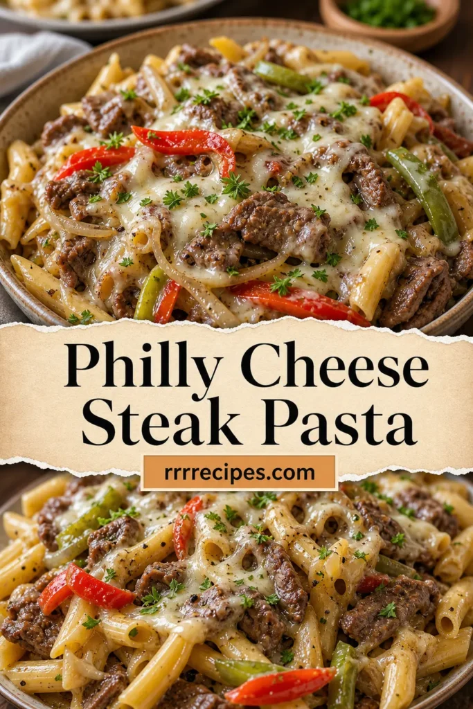 Delicious Philly Cheese Steak Pasta Recipe for Family Dinners